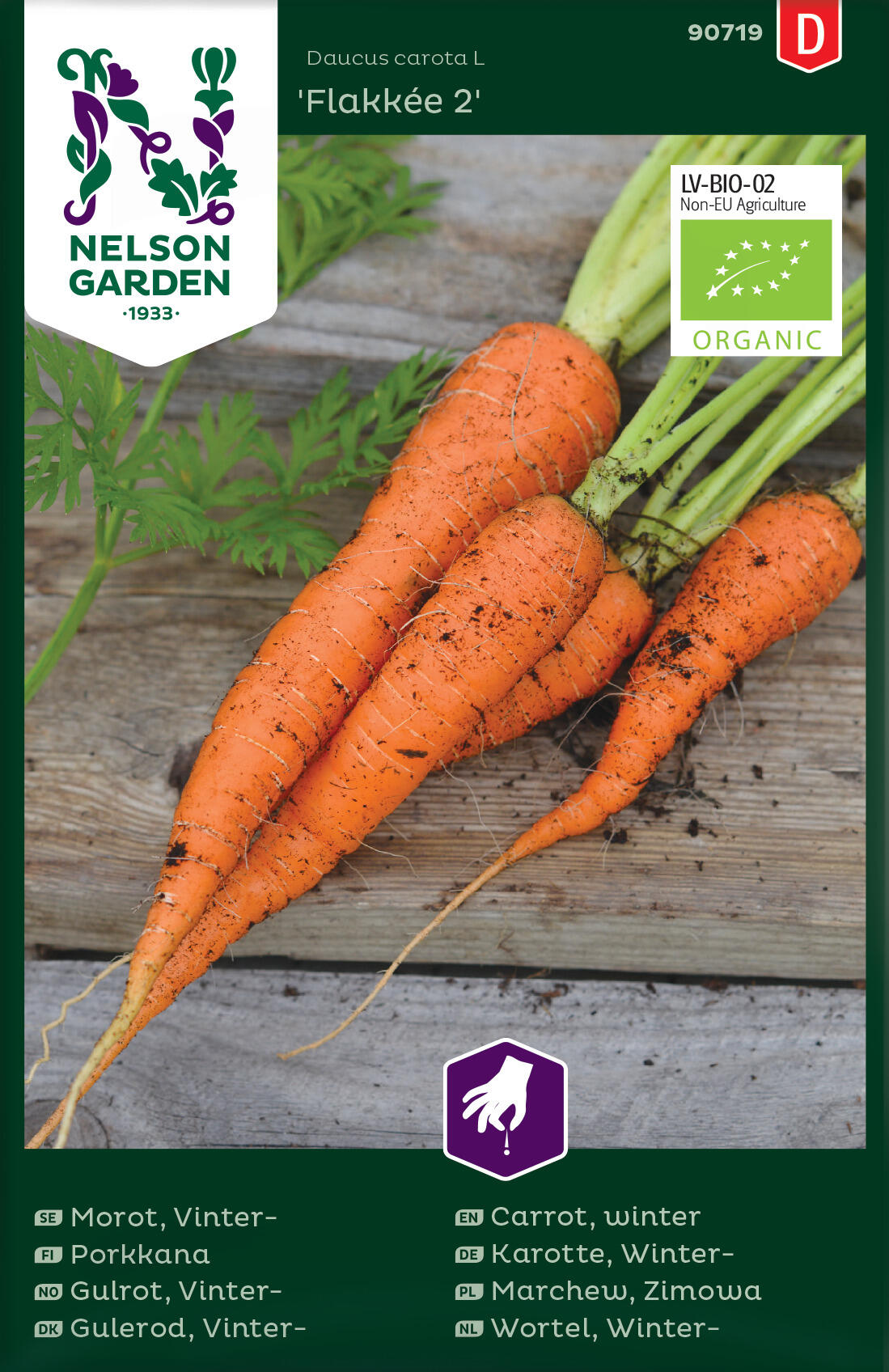 Vintergulrot 'Flakkée 2'